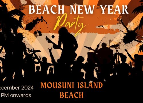 Mousuni Beach New Year Party