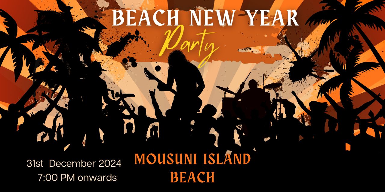 Mousuni Beach New Year Party